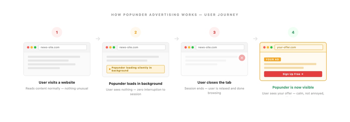 How Popunder Advertising Works